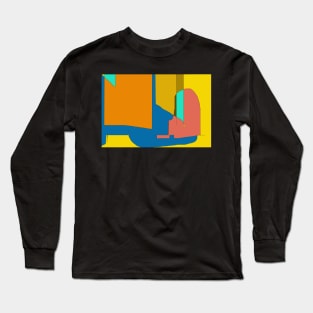 Abstract colors Long Sleeve T-Shirt